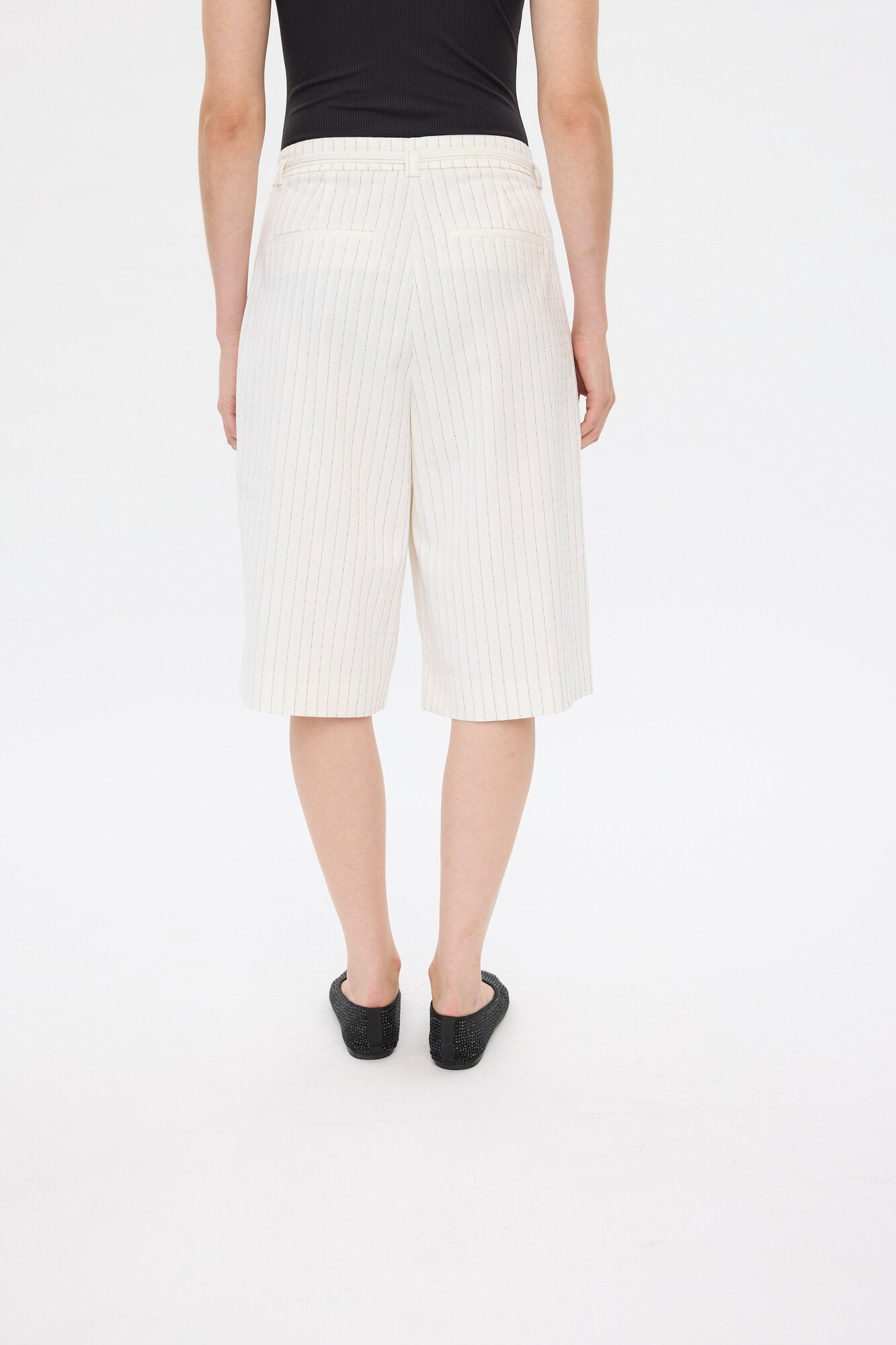 LanaFV shorts - Coconut Milk Stripe